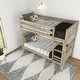 preview thumbnail 23 of 22, Max and Lily Scandinavian Twin Over Twin Bunk Bed