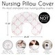 preview thumbnail 6 of 4, Sweet Jojo Designs Pink Bows Girl Nursing Breastfeeding Pillow Cover Case (Pillow Not Included)- for Ballerina Ballet Collection