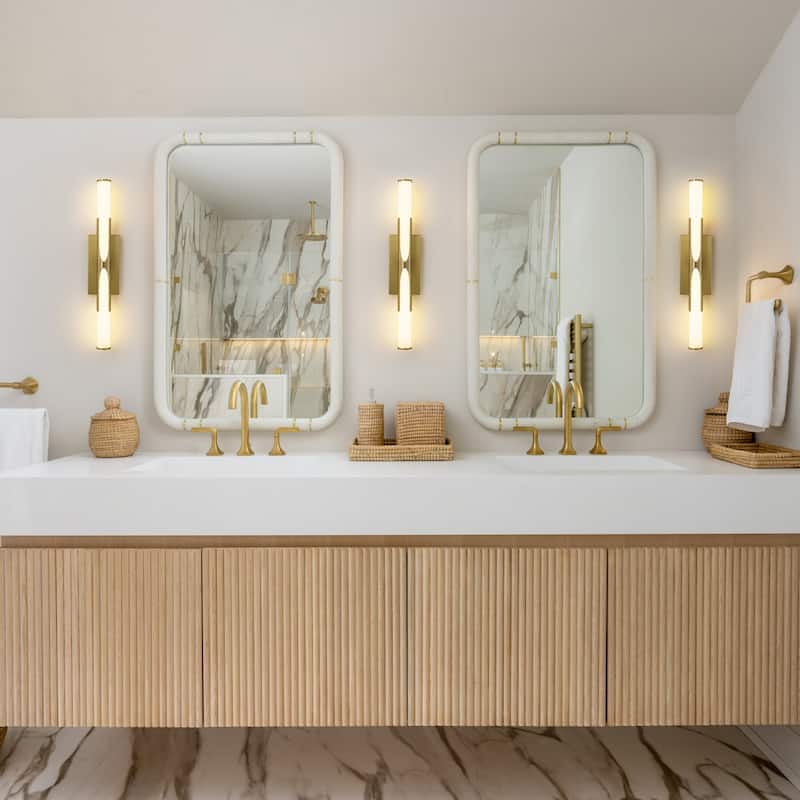 Modern Dimmable LED Wall Sconce Bathroom Vanity Light
