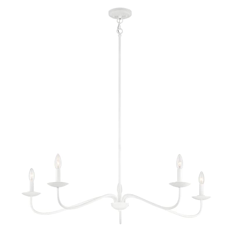 Meridian M10085 5 Light 7" Tall Taper Candle Style Chandelier