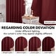 preview thumbnail 87 of 109, Deconovo Back Tab Blackout Curtains (2 Panel)