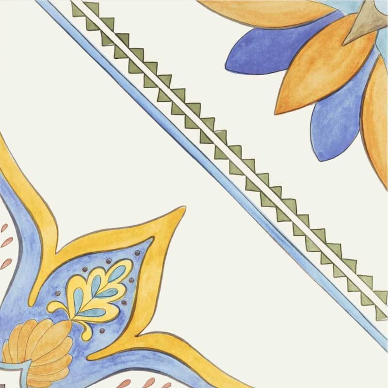 The Tile Life Monastery 8x8 Sorrento Porcelain Floor & Wall Tile - Yellow - Case of 30 (13.34 Sq. ft.)