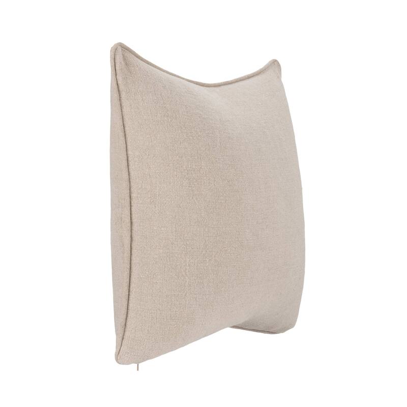 Villa by Classic Home Bedford Linen Fabric Throw Pillow
