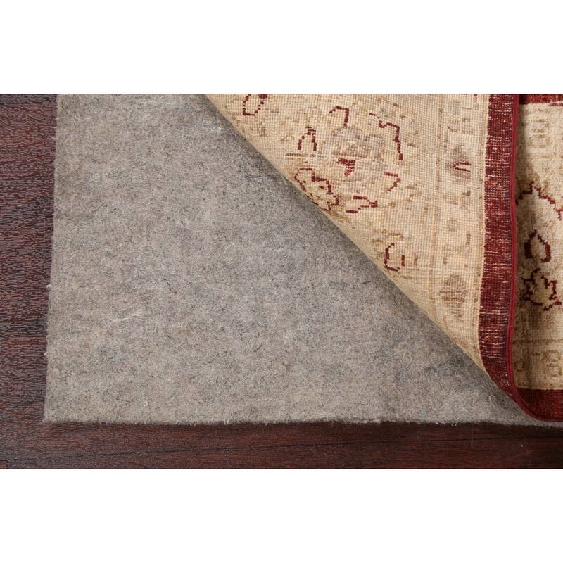 Vegetable Dye Traditional Chobi Peshawar Area Rug Wool Hand-knotted - 5'10" x 8'3"
