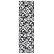 preview thumbnail 72 of 86, SAFAVIEH Handmade Blossom Linna Modern Floral Wool Rug 2'3" x 8' Runner - Black/Ivory - Runner