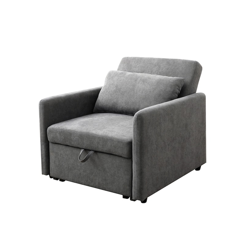 Multi-Function Foldable Fabric Sofa Bed