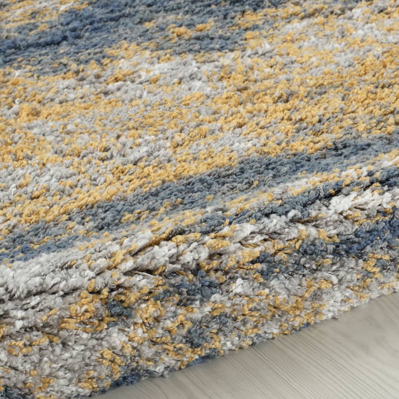 Noori Rug Lux Madison Abstract 2-Inch Shag Area Rug