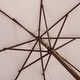 preview thumbnail 11 of 22, SEI Furniture Casandra Round Ribbed Umbrella
