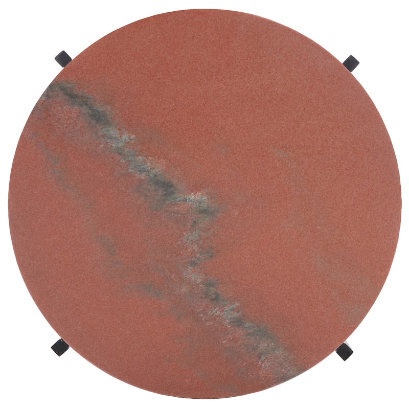 SAFAVIEH Azula Stone Top Accent Table