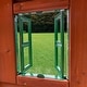preview thumbnail 5 of 19, Gorilla Playsets Nantucket II Wood Swing Set with Wave Slide - Redwood - 15.5 ft W x 13 ft D x 10.5 ft H
