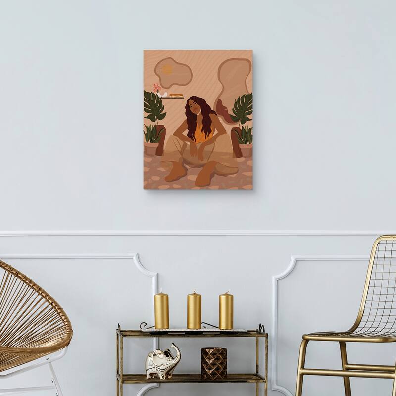 Plant Bae by Princella Canvas Art Print