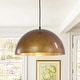 preview thumbnail 175 of 177, Industrial Oversized Metal Dome Pendant Light - Modern Farmhouse