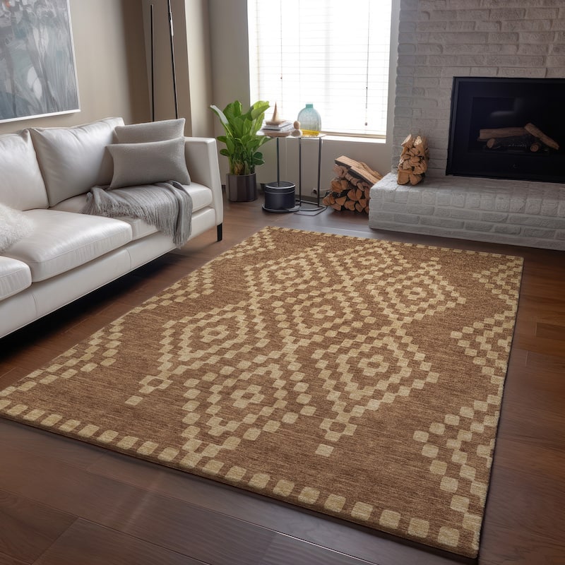 Premium Washable Super Soft Moroccan Modern Mayfield Rug
