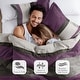 preview thumbnail 14 of 60, Chelsea Square Cascade Reversible Plush Faux Suede Comforter Set
