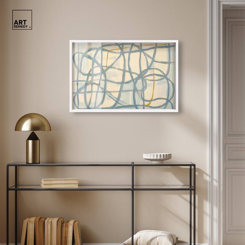 Unbroken Line II Shadowbox by Art Remedy