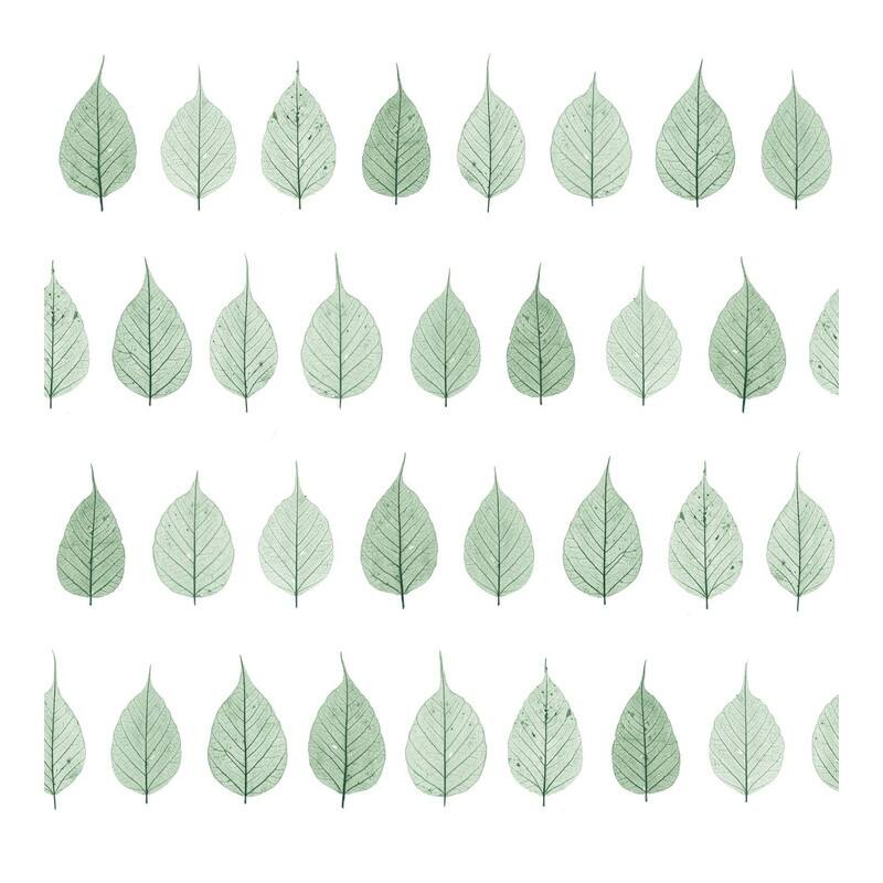 ESTA Home Greenhouse Green Leaves Wallpaper - 20.5 x 396 x 0.025
