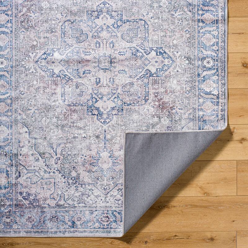 Livabliss Georgina Traditional Washable Area Rug