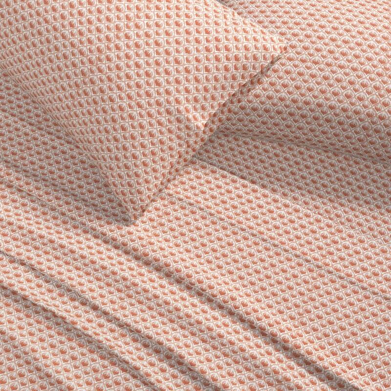 Patina Vie Maison Brushed Microfiber Charming Coastal Sheet Set