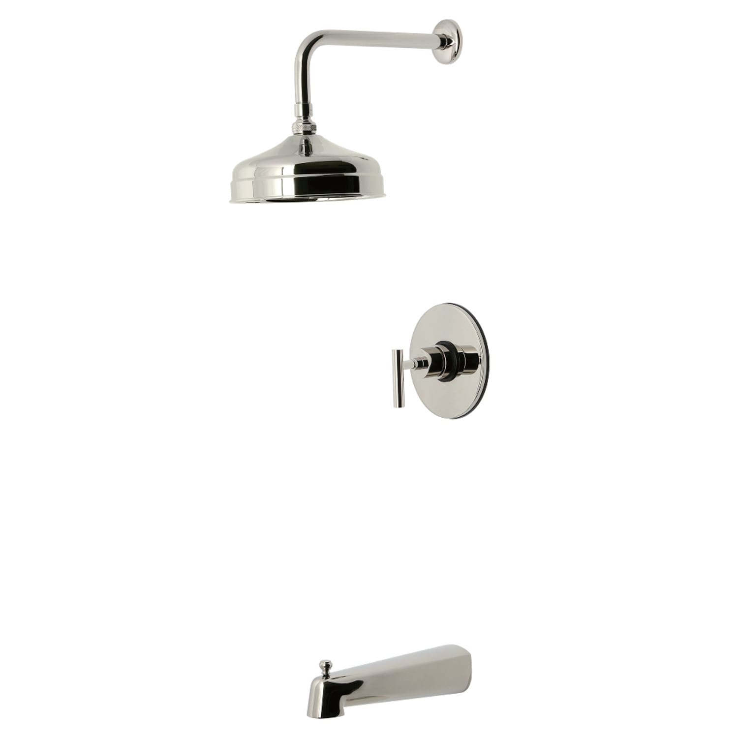 Kingston Brass Manhattan Single-Handle Pressure Balanced Tub and Shower Faucet