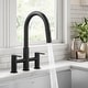 preview thumbnail 32 of 86, KRAUS Oletto Bridge Kitchen Faucet with 2-Function Pull-Down Sprayhead