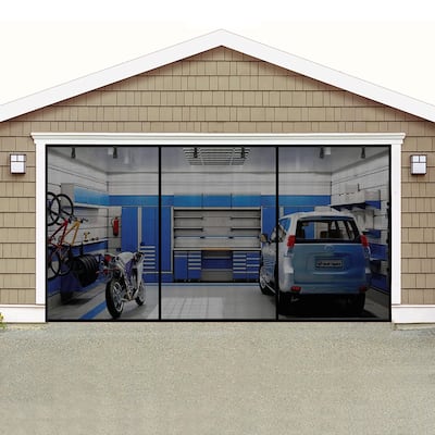 Shatex 48 in. x 100 in. Window Screen Mesh, DIY Fiberglass Screen Replacement Black Mesh Fabric, Moquito/Insect Barrier