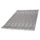 preview thumbnail 2 of 5, LOOM & LUXE Collection White/White/Traditional Indoor/Outdoor Area Rug
