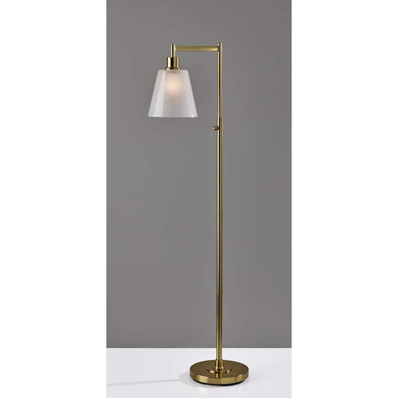 Gio Floor Lamp - Painted Brass