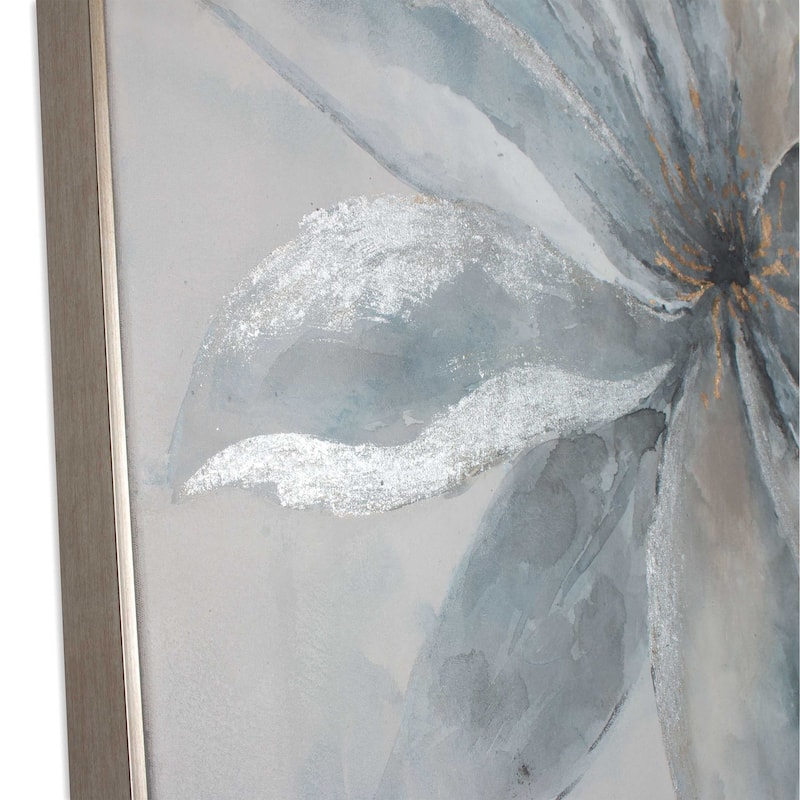 Radiant Blossom Large Framed Hand Painted on Canvas