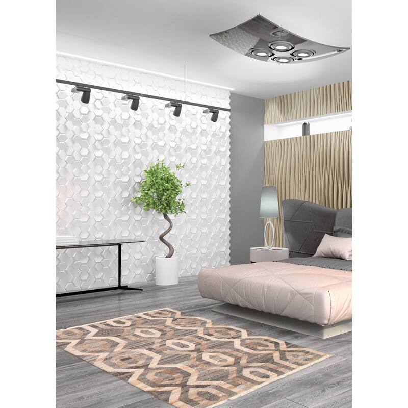 Ankara FW Grey Kilim 5'2" x 7'10" - 5'2 x 7'10