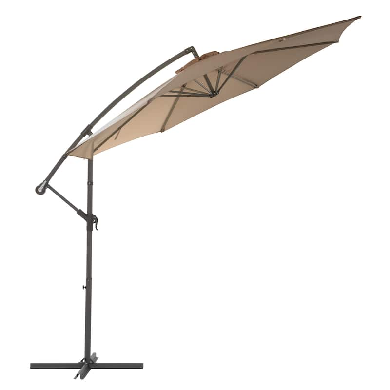 9.5ft Tilting Offset Patio Umbrella
