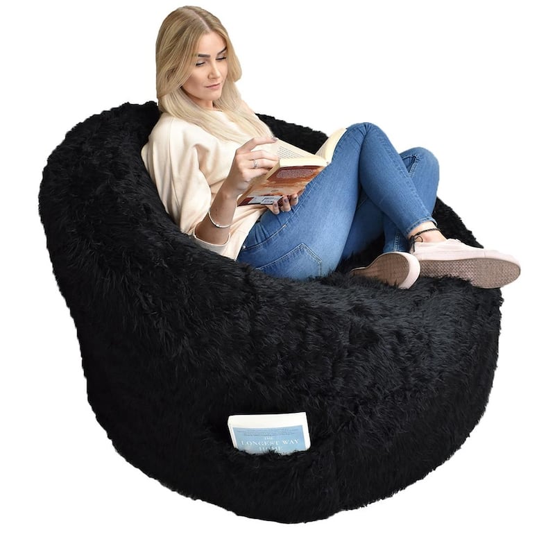 Papasan inflatable Chair - Black