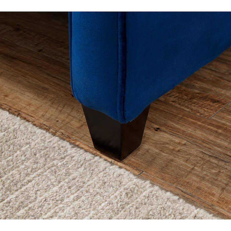Escoto Velvet 82.5'' Flared Arm Sofa Bed
