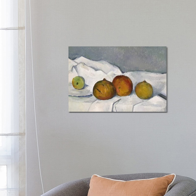 iCanvas "Still Life" by Paul Cezanne Canvas Print - 18x26x1.5
