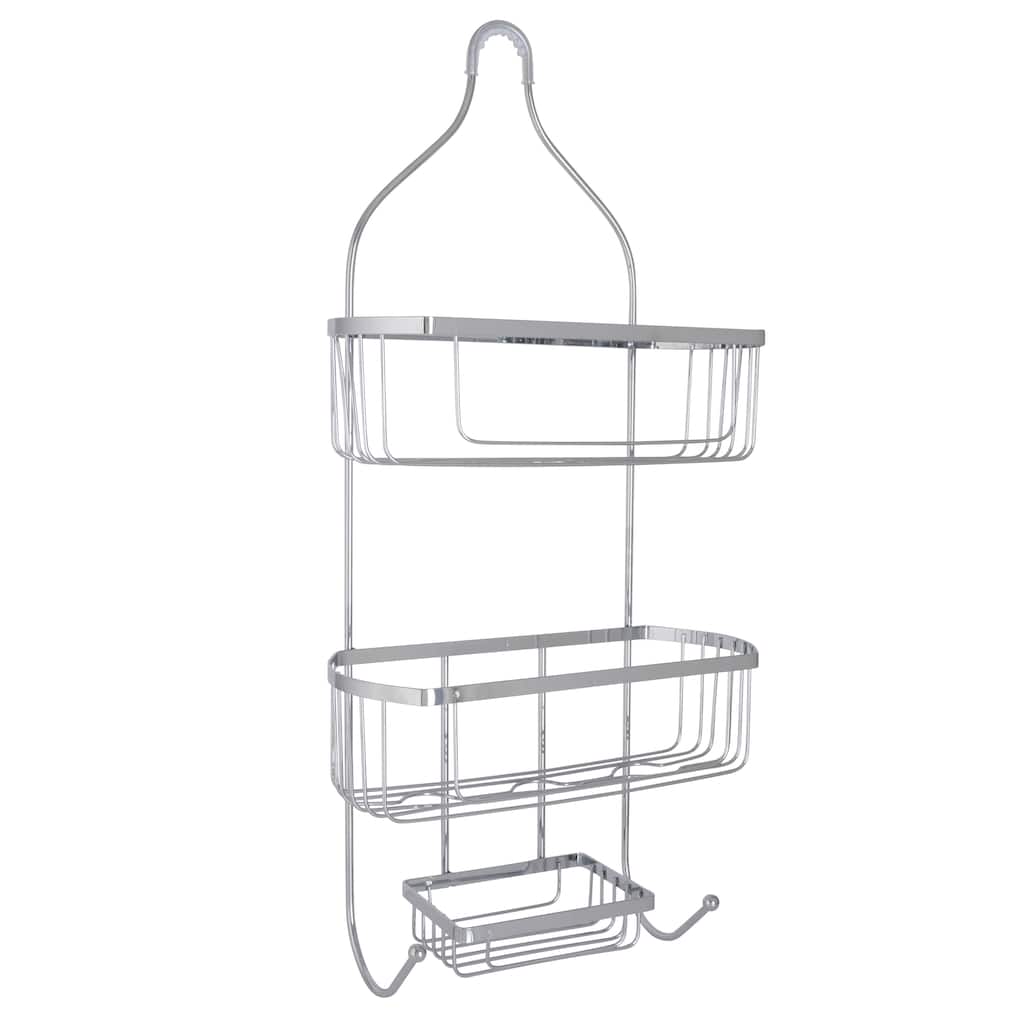 Bath Bliss Prince Shower Caddy in Chrome