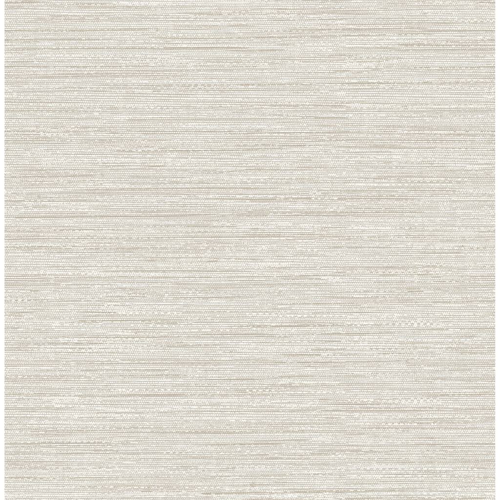 A-Street Prints Sheehan Neutral Faux Grasscloth Wallpaper