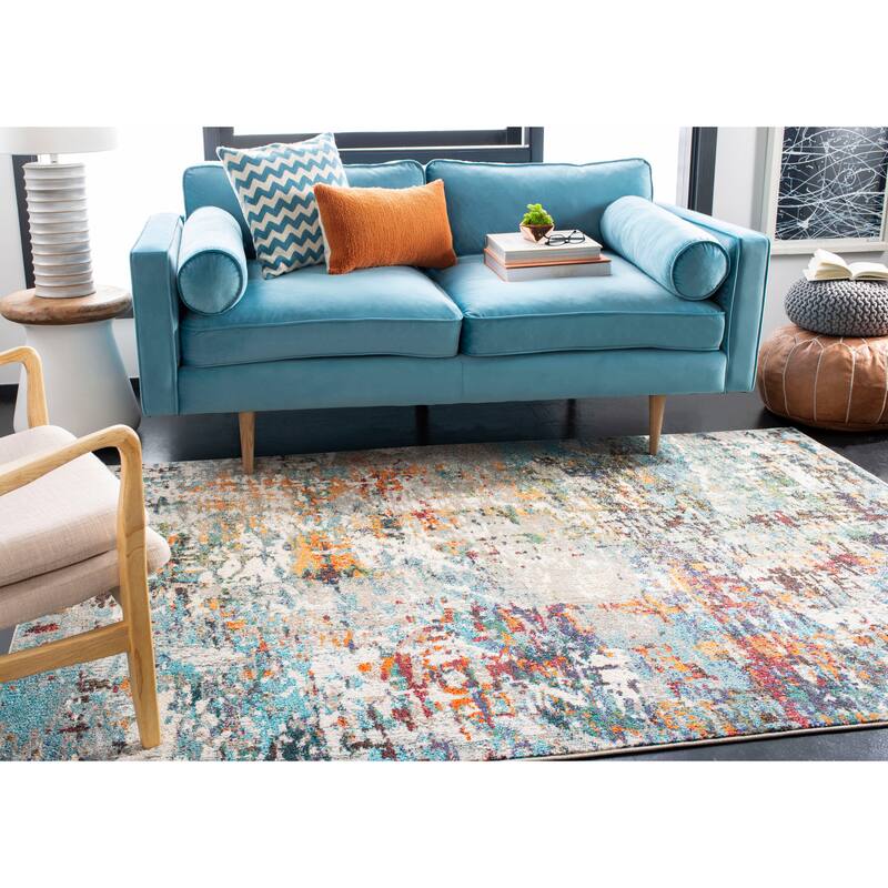 SAFAVIEH Madison Poranna Modern Abstract Rug