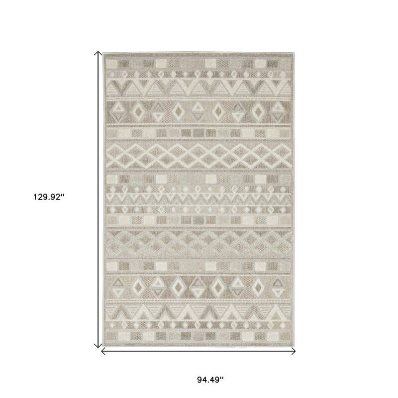 HomeRootsGeometric Casual Runner Area Rug