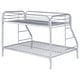 preview thumbnail 80 of 80, Morgan Contemporary Metal Frame Bunk Bed