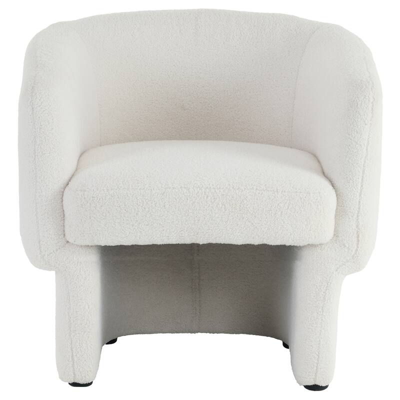 Contemporary Velvet Accent Chair