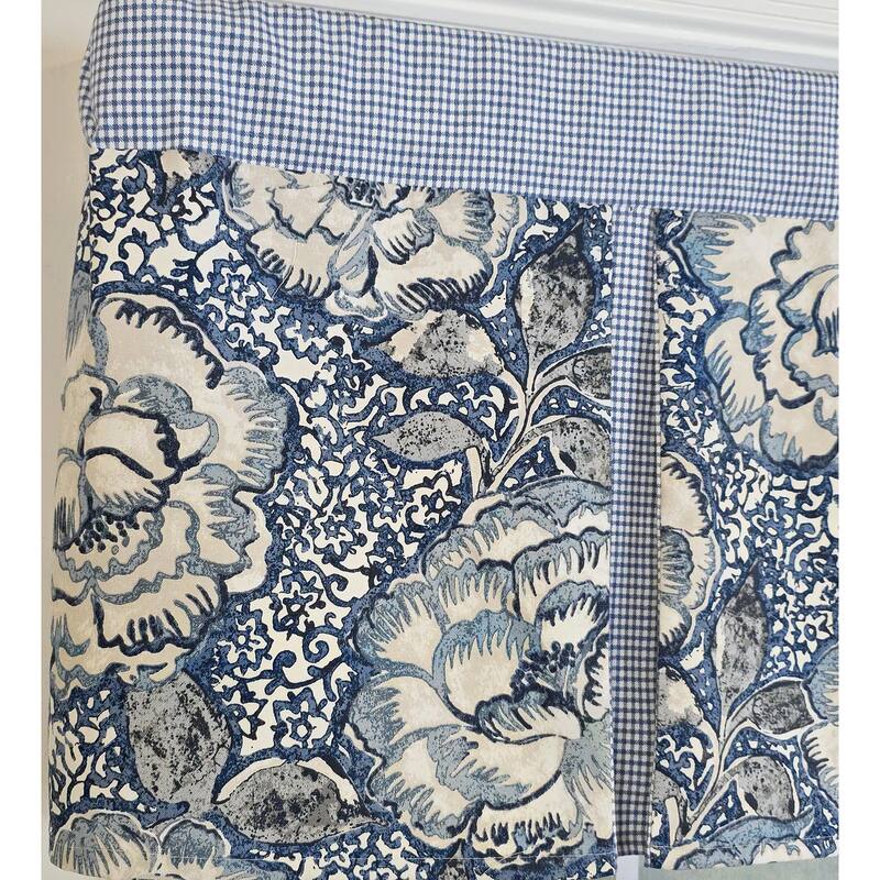 Peony Ball Pleated Valance