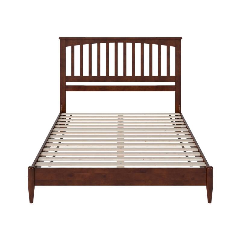 Becket Solid Wood Low Profile Platform Bed