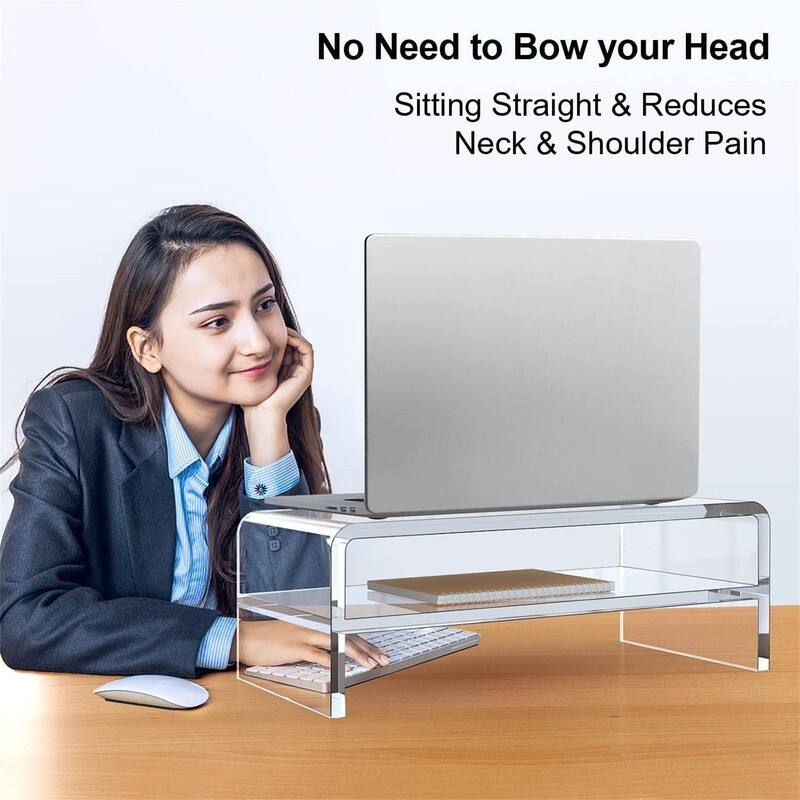 Monitor Stand Riser 2 Tier