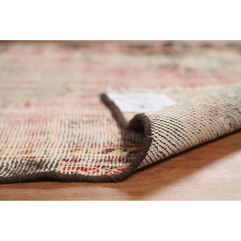 Hand Knotted Oriental 100% Wool Carpet Traditional Medallion Red Hamedan Area Rug - 6' 2'' X 3' 5''