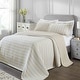 preview thumbnail 15 of 28, Superior Valencia Reversible Cotton Matelasse Bedspread and Sham Set