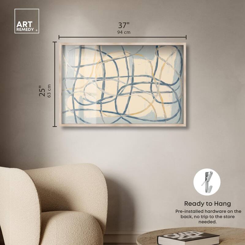 Unbroken Line I Shadowbox by Art Remedy