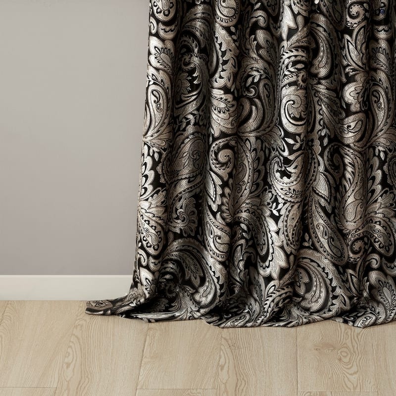 Jacquard Curtain Panel Pair(2 Pcs Window Panels)