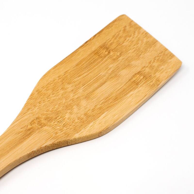 Norpro 12-inch Bamboo Flat Handle Spatula