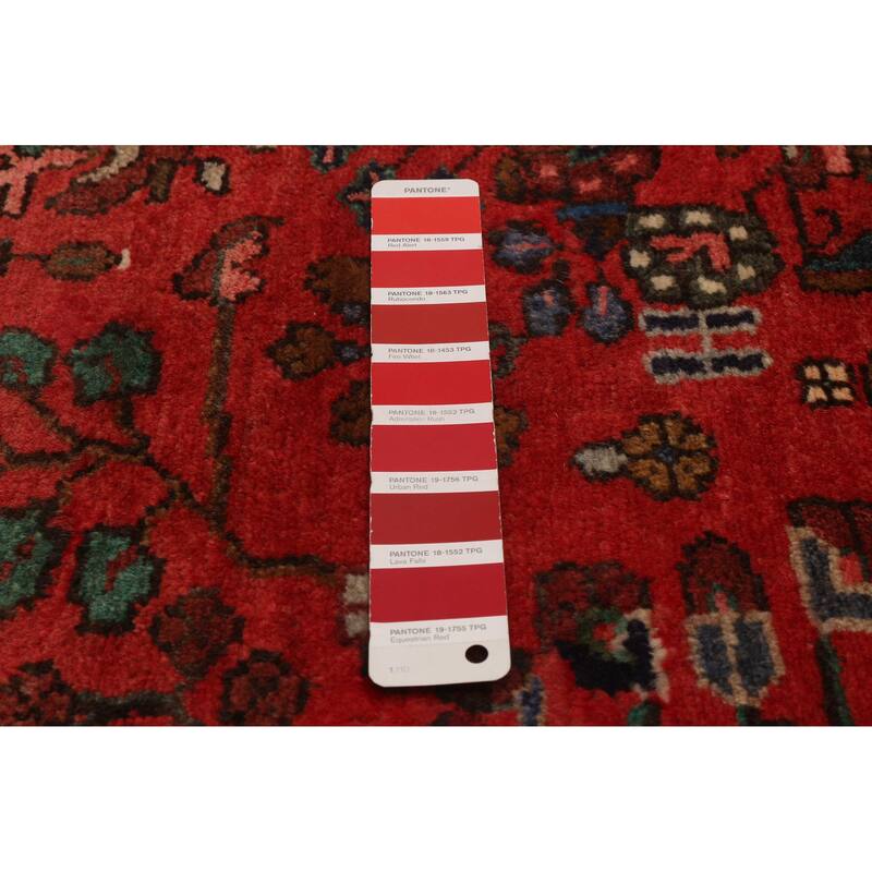 ECARPETGALLERY Hand-knotted Anadol Red Wool Rug - 3'6 x 12'10