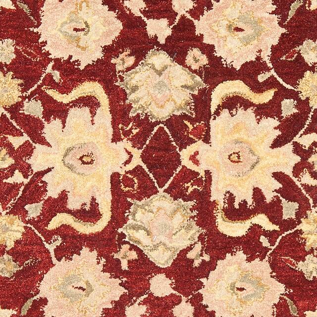 SAFAVIEH Anatolia Angeline Traditional Oriental Hand-spun Wool Rug