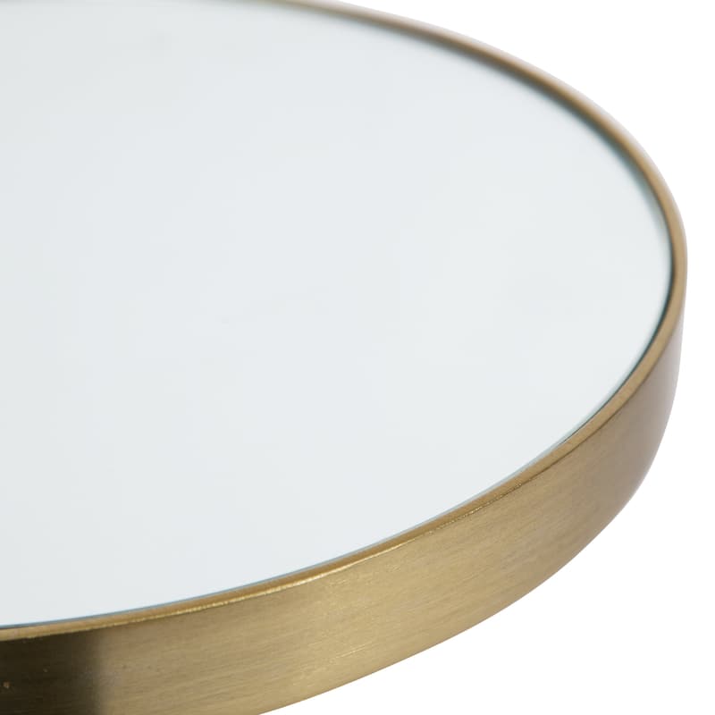 Kate and Laurel Hescott Mirrored Drink Table